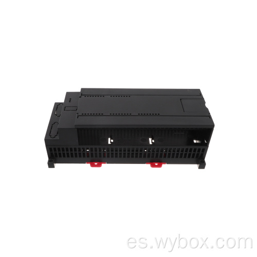 Cajas de plástico para riel din caja de abs caja de plástico electrónica caja de plástico personalizada caja de conexiones de montaje en superficie ip54